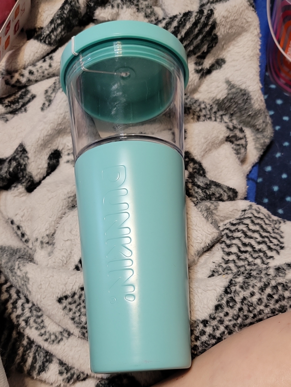 Bumkins Mint Green Double-Wall Travel Bottle